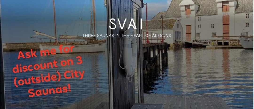 In The Heart Of Brosundet! Fully Equipped 3 Bed Room Ap Ålesund Eksteriør bilde